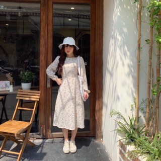 Váy Hoa Vintage