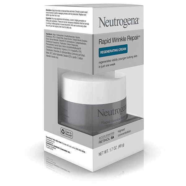 kem Chống nhăn Neutrogena Rapid Wrinkle Repair Regenerating Cream