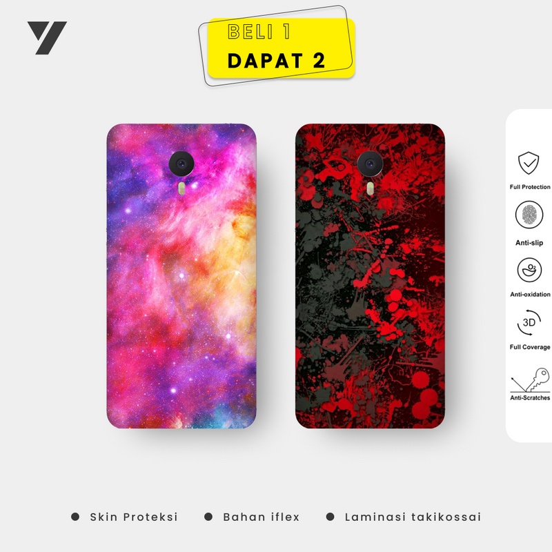 Bao Da Điện Thoại Garskin Meizu M3 Note (Can Be 2 Garskin) - Motif 2