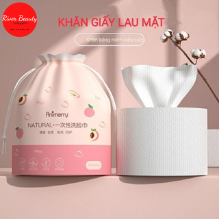 Khăn lau mặt khô Animerry.