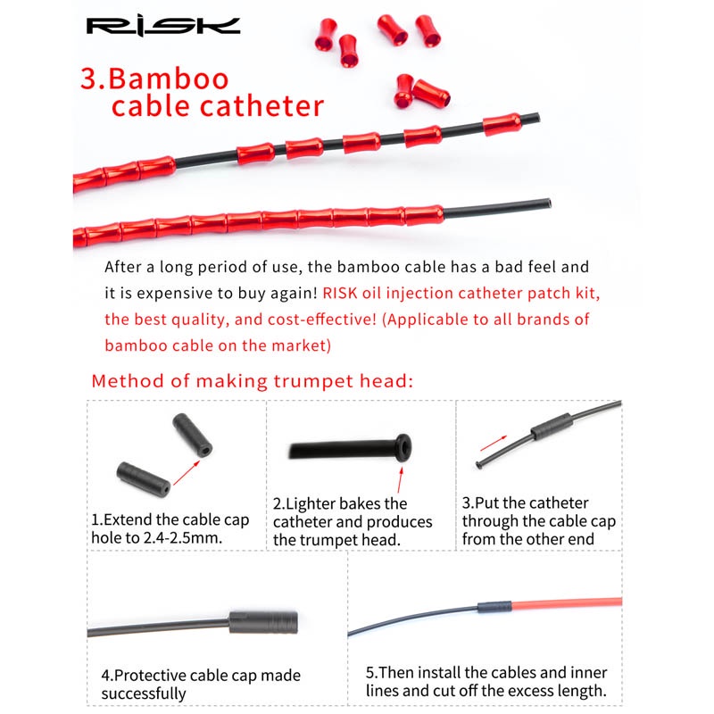 Dây Dẫn Dầu Phanh Xe Đạp Leo Núi 3m