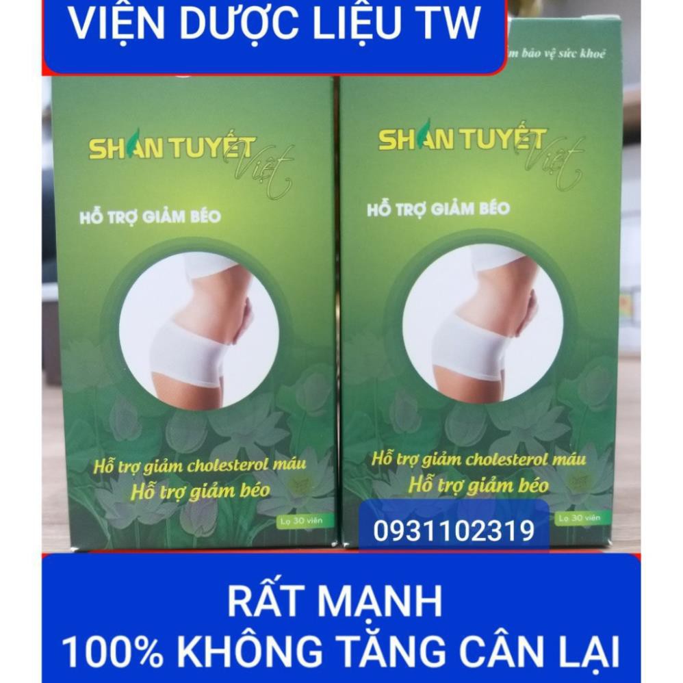 [GIẢM 15KG KHÔNG TĂNG LẠI] Shan Tuyết Việt - Nhà Thuốc Viện Dược Liệu Trung Ương