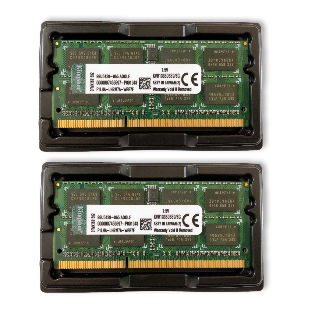 Ram Kingston 8GB DDR3 1333MHz PC3-10600 1.5V Laptop Macbook