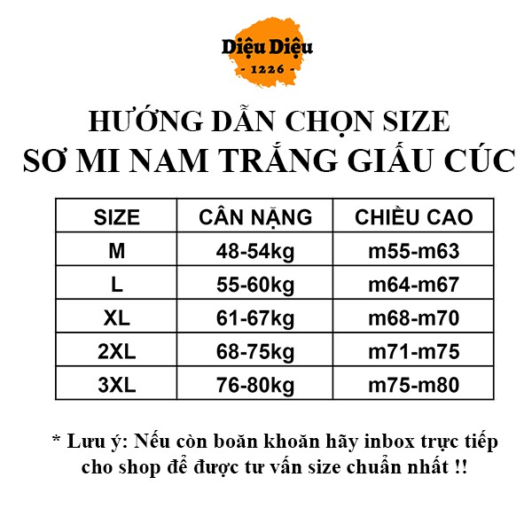 ÁO SƠ MI NAM TRẮNG SƠ MI NAM GIẤU CÚC HÀNG CAO CẤP kèm ảnh thật - Diệu Diệu 1226 | BigBuy360 - bigbuy360.vn
