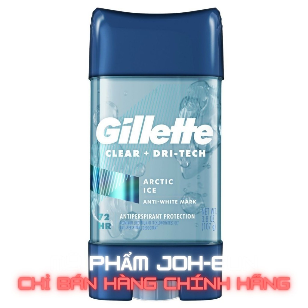 LĂN KHỬ MÙI CƠ THỂ GILLETTE CLEAR GEL COOL WAVE 107g