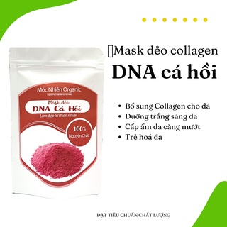 Bột mặt nạ dẻo Colagen DNA Cá Hồi cao cấp 100gr chuyên dùng trong Spa uy tín