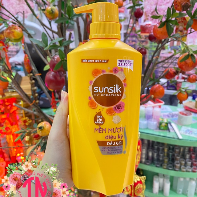 Dầu gội Sunsilk vàng mềm mượt diệu kỳ -