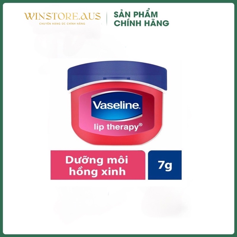 Sáp Dưỡng Môi VASELINE Hoa Hồng Lip Therapy Rosy Lips 7ml, Dưỡng Môi Xinh Hồng