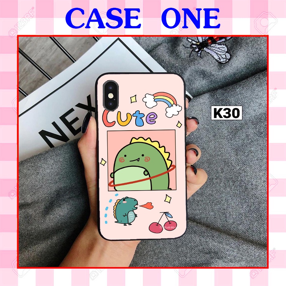 Ốp lưng lp hình khủng long nhám viền đen 5/5s/6/6plus/6s/6splus/7/7plus/8/8plus/x/xr/xs/11/12/pro/max/plus/12promax | BigBuy360 - bigbuy360.vn