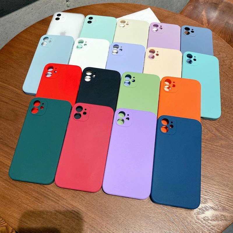 Ốp điện thoại silicon mềm chống sốc bảo vệ ống kính máy ảnh thích hợp cho iPhone 6 7 8 Plus X XS Max XR