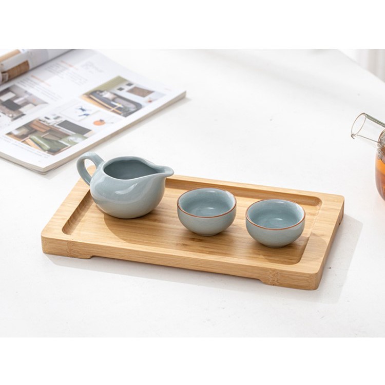 KHAY TRÀ TRE PHỦ MELAMIN CHỐNG NƯỚC ĐƠN GIẢN