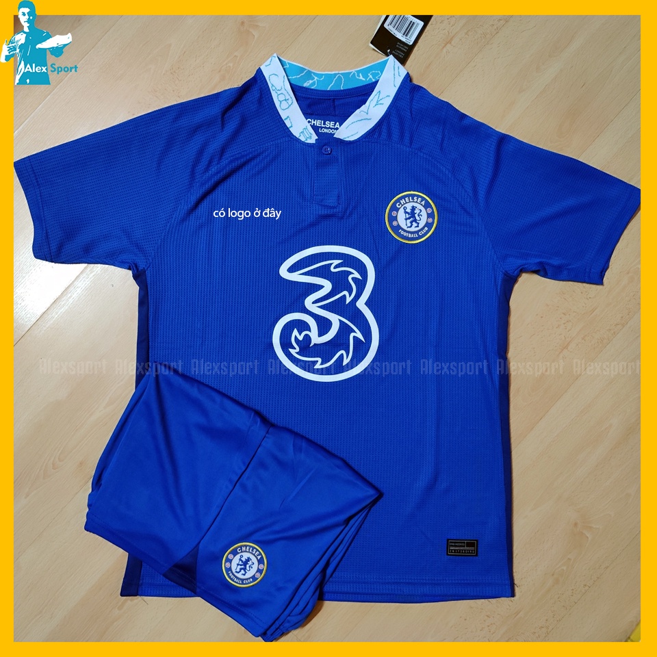 Bộ Quần Áo Bóng Đá CLB Chelsea Sân Nhà Màu Xanh 22-23 - Alex Sport