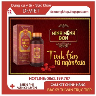 Minh Mệnh Đơn Hộp 20 viên Tăng cường sinh lý kéo dài quan hệ - Hỗ trợ khỏe tinh trùng, dễ thụ thai - chống xuất tinh sớm