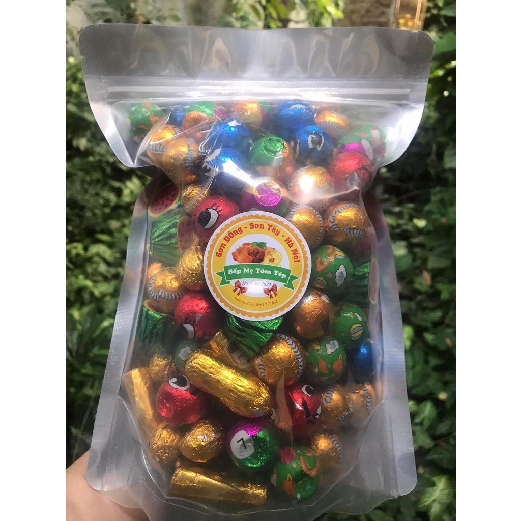 500GR KẸO SOCOLA MIX NHIỀU VỊ NGẪU NHIÊN SIÊU NGON