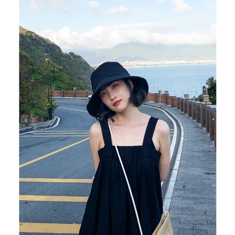 Mũ nón bucket trơn Unisex phong cách Hàn Quốc