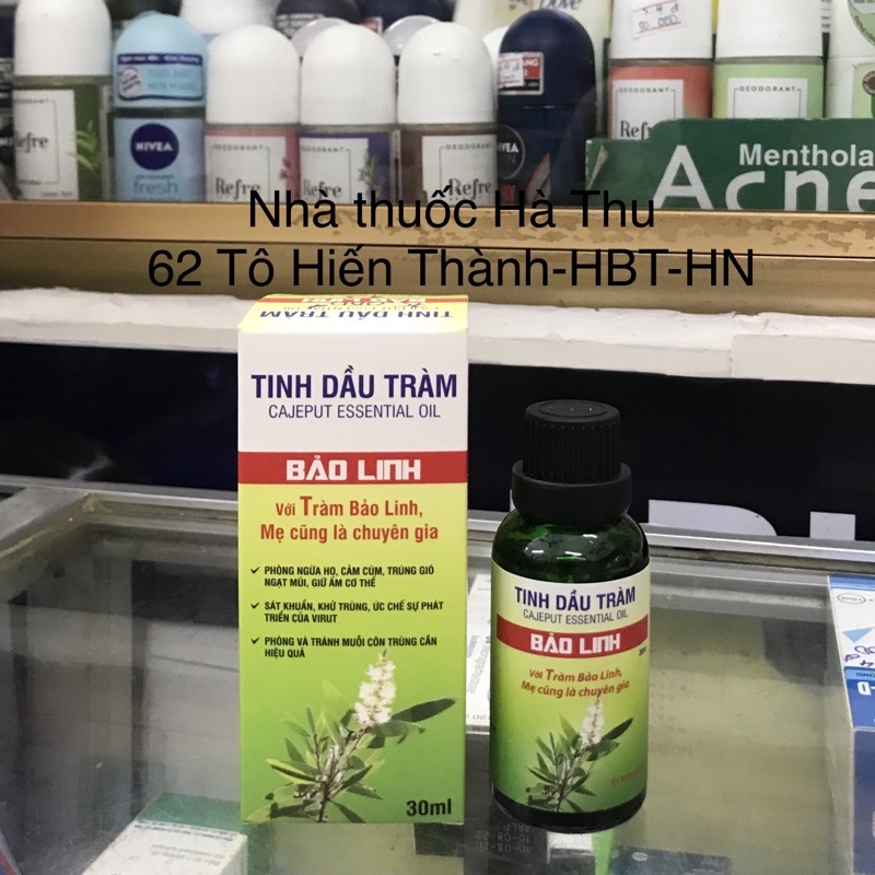 Tinh dầu tràm Bảo Linh - Giữ ấm cho cơ thể bé ,phòng ho& cảm lạnh