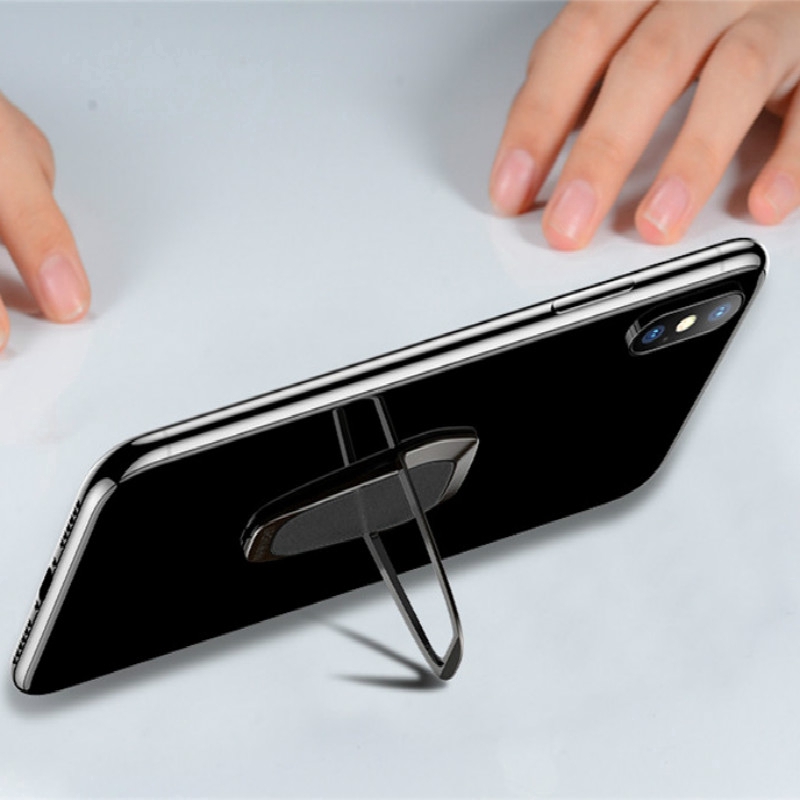 Nhẫn Đỡ Điện Thoại Từ Tính Siêu Mỏng Bằng Kim Loại Cho Huawei Samsung Oppo Vivo Iphone