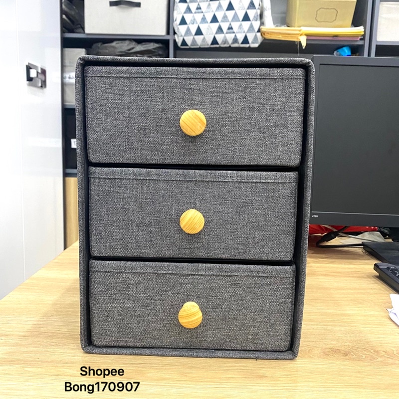 Tủ Vải Mini Sang Trọng Xuất Hàn Quốc Phong Cách Châu Á [Hàng Xuất]