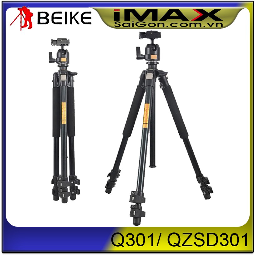 [Mã 155ELSALE giảm 7% đơn 300K] CHÂN MÁY ẢNH TRIPOD BEIKE Q-301