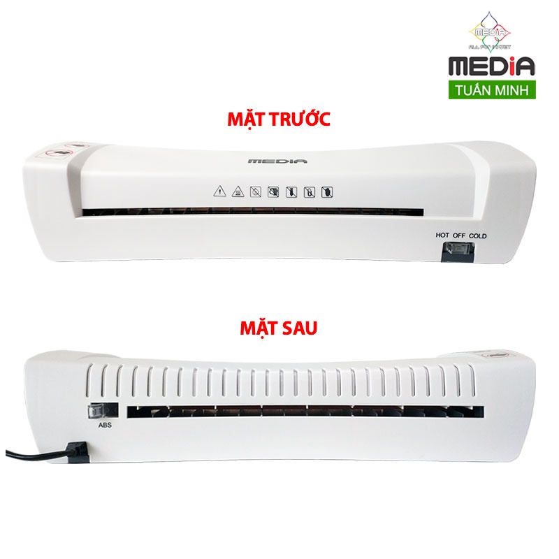 Máy Ép Nhựa Dẻo, Máy Ép Màng Plastic Media MD230 Khổ Ép A4