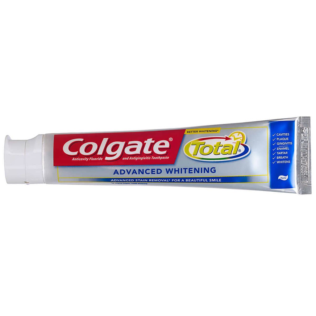 Kem đánh răng Colgate Total Advanced Whitening Mỹ