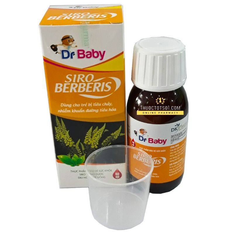 Siro Berberis thảo dược đặc trị tiêu chảy