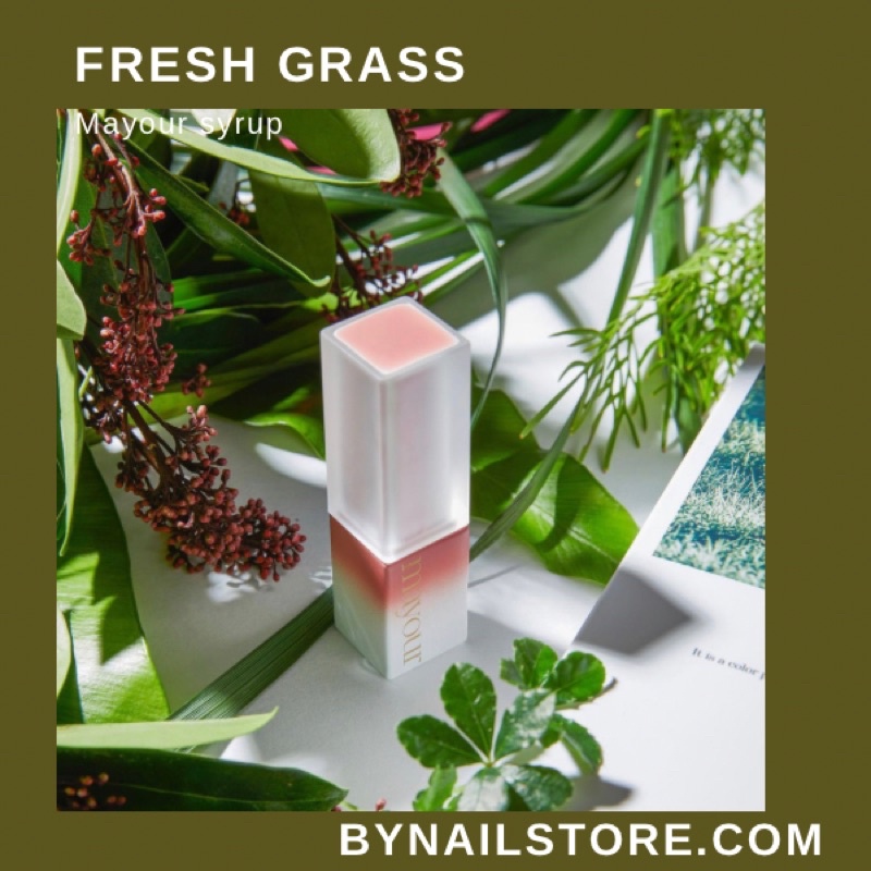 [Mayour syrup] Bộ sản phẩm sơn thạch cao cấp Hàn Quốc collection Fresh Grass (8pcs)