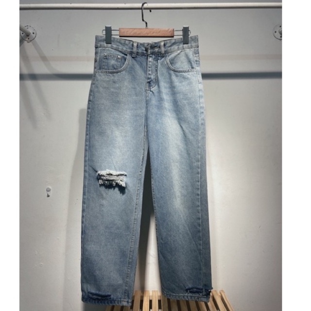 Jean xuông bản ngắn OAO | BigBuy360 - bigbuy360.vn