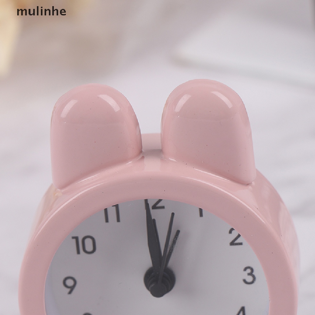 Đồng Hồ Báo Thức Điện Tử Mini Bằng Kim Loại Thiết Kế Dễ Thương Cho Bé