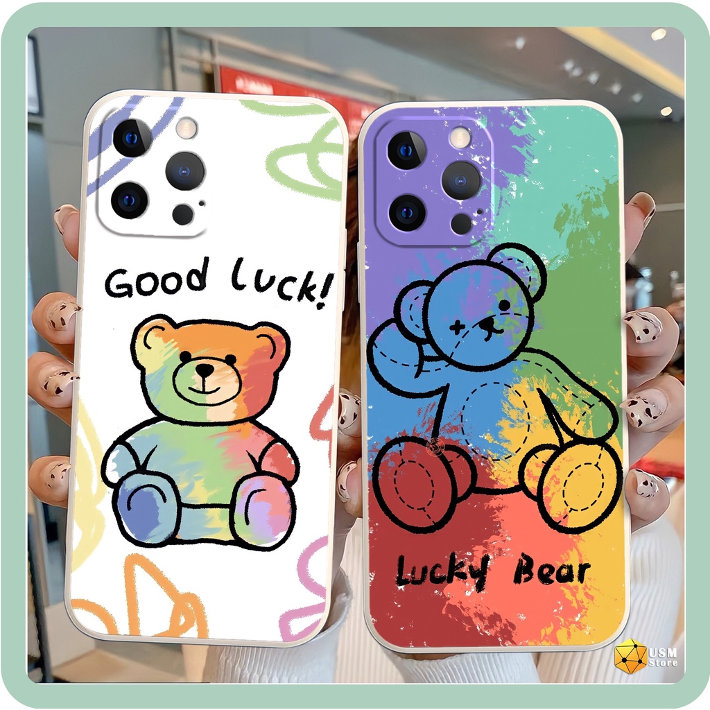 Ốp lưng iphone 6/6s/6plus/7/7plus/8/8plus/X/XS/XSmax/XR/11/11Pro/11Promax/12/12Pro/12Promax/12Mini/13/13Promax hình Bear
