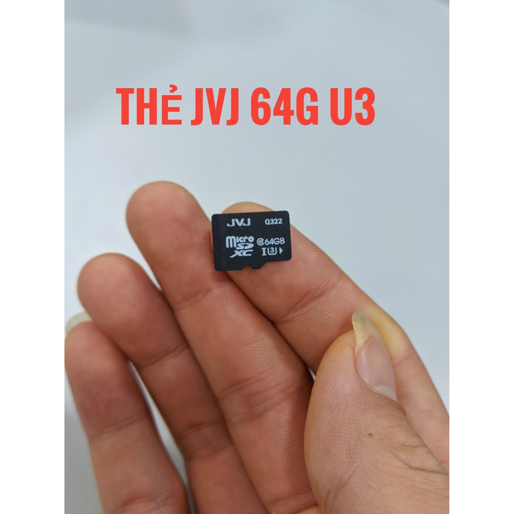 Thẻ nhớ chính hãng JVJ 64GB