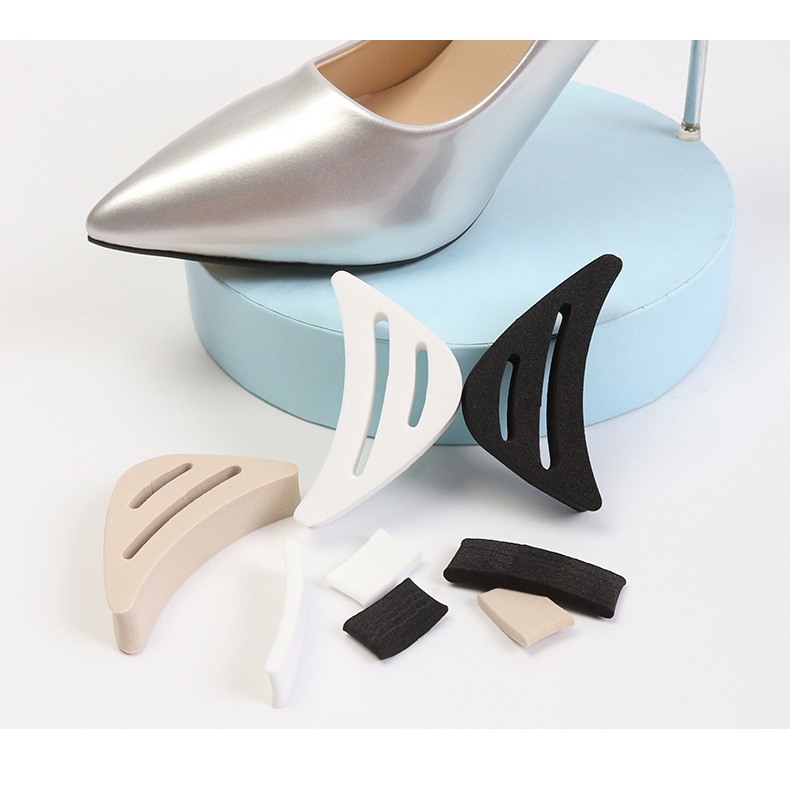 Set 2 Cặp Miếng Đệm Mũi Giày Cao Gót Chống Đau Có Thể Điều Chỉnh Dành Cho Nữ