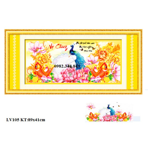 Tranh đính đá vợ chồng KT:89x41cm, tranh gắn đá chưa đính.