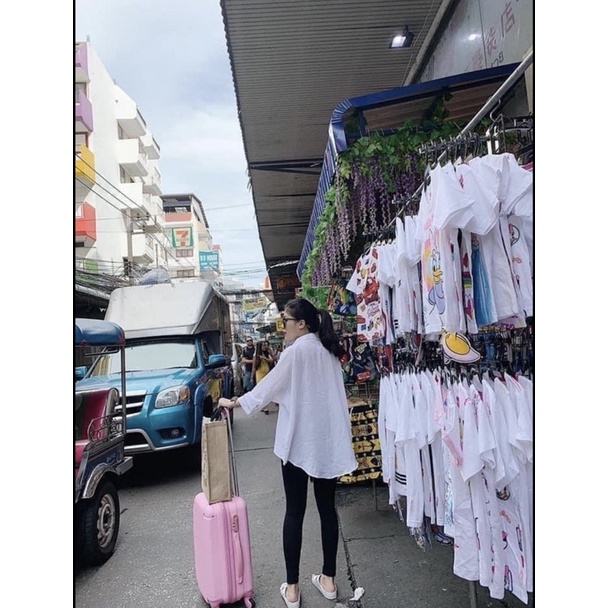 quần legging dài cuộn tím siêu hot