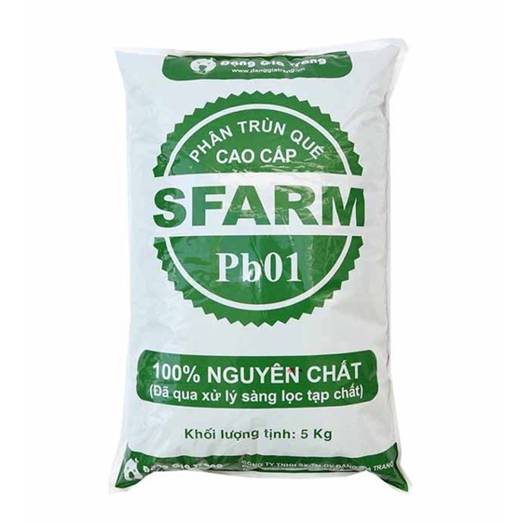 Phân trùn quế đặng gia trang gói 5kg, gói 2kg