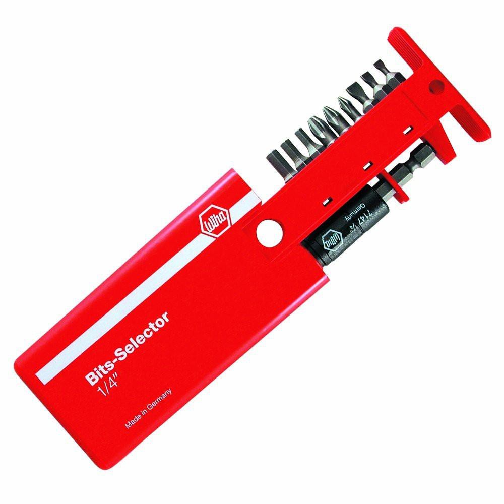 Bộ công cụ Wiha 10 Piece Slotted/Phillips/Hex Bit Selector