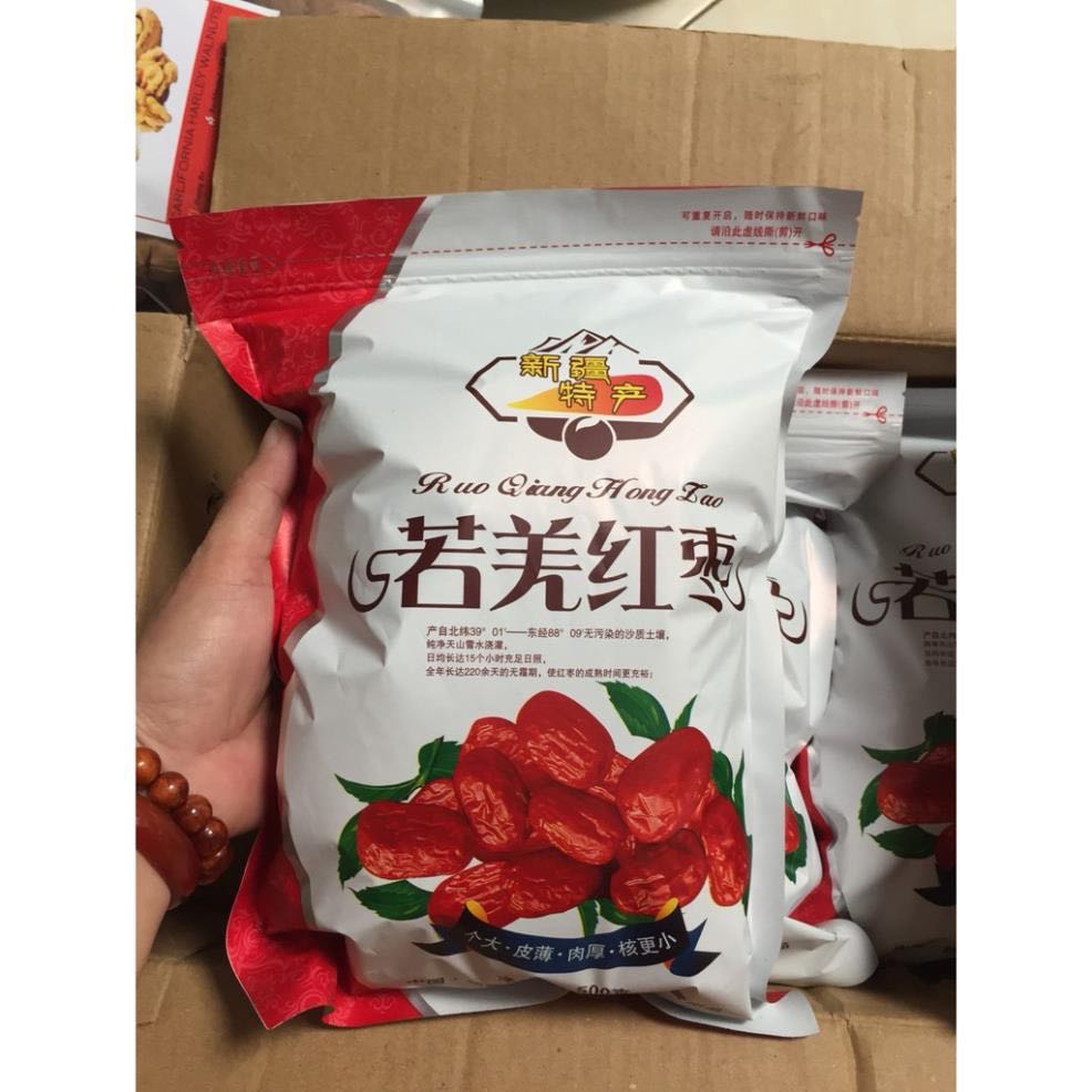 500G TÁO ĐỎ SẤY KHÔ TÂN CƯƠNG SZ TO BẰNG QUẢ TRỨNG GÀ HÀNG CAO CẤP