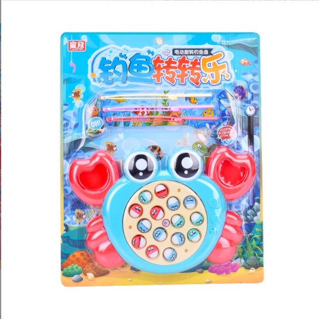 Đồ Chơi Câu Cá Chạy Pin Hình Cua Ngộ Nghĩnh Cho Bé