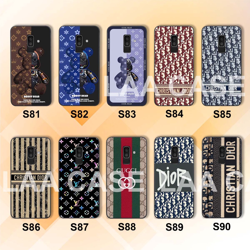 Ốp lưng Samsung Galaxy A6+  - J8 in họa tiết thời trang cao cấp