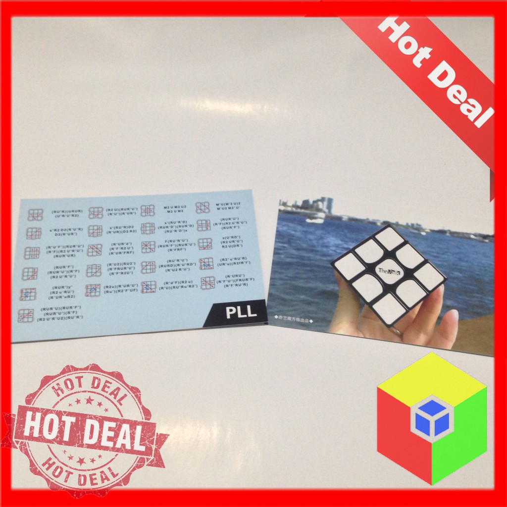 Thẻ công thức giải Rubik bằng phương pháp CFOP - Phụ kiện Rubik