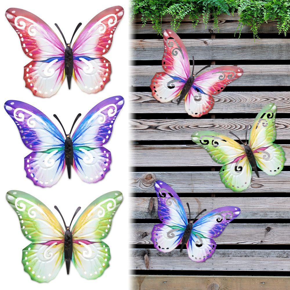 Bươm Bướm Bằng Kim Loại Dùng Trang Trí Sân Vườn / Trong Nhà / Ngoài Trời