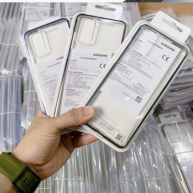 Ốp lưng cứng Clear Cover chính hãng cho Samsung Galaxy S20 Plus / S20 Ultra