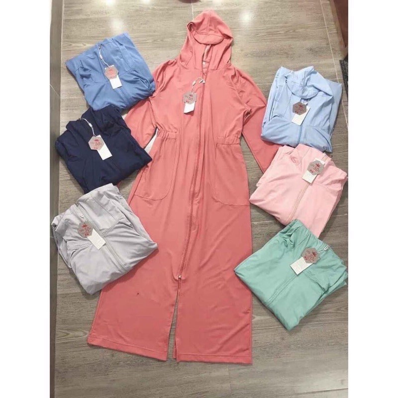 Áo chống nắng toàn thân thông hơi siêu thoáng chất vải thun kim cương - Áo Chống Nắng Nữ HÀNG XỊN | BigBuy360 - bigbuy360.vn