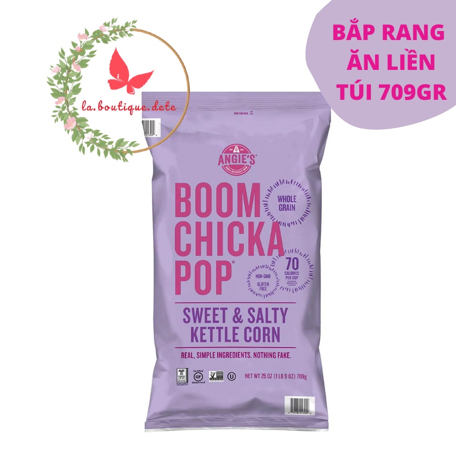 Bắp rang bơ Angie s Boom Chicka Pop Mỹ 709g ăn liền - Hàng Mỹ