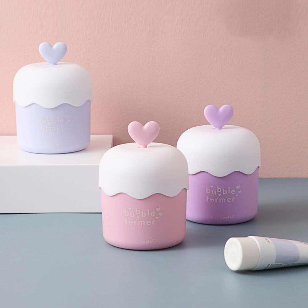 Cốc Tạo Bọt Sữa Rửa Mặt / Dầu Gội Đầu Thiết Kế Nhỏ Gọn Dễ Thương