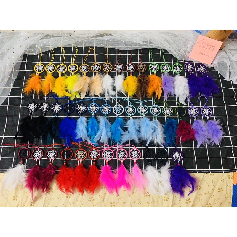 Dây treo trang trí điện thoại Dreamcatcher mini hàng handmade
