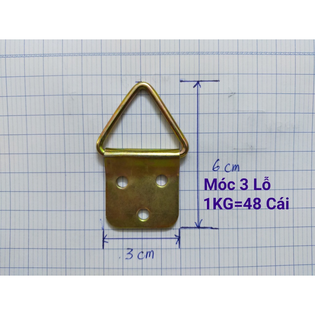 Móc treo toan vẽ, móc treo khung tranh, khung hình tặng kèm ốc vít đủ size cao cáp hiên dại
