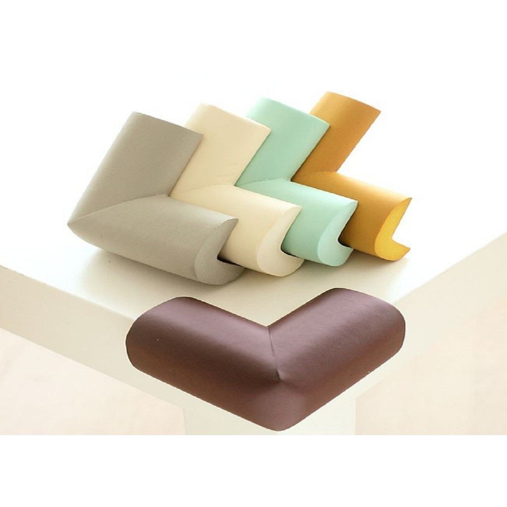 Set 4 Miếng Bọc Cạnh Bàn Bằng Mốt - Bịt Góc Bàn Bảo Vệ Bé