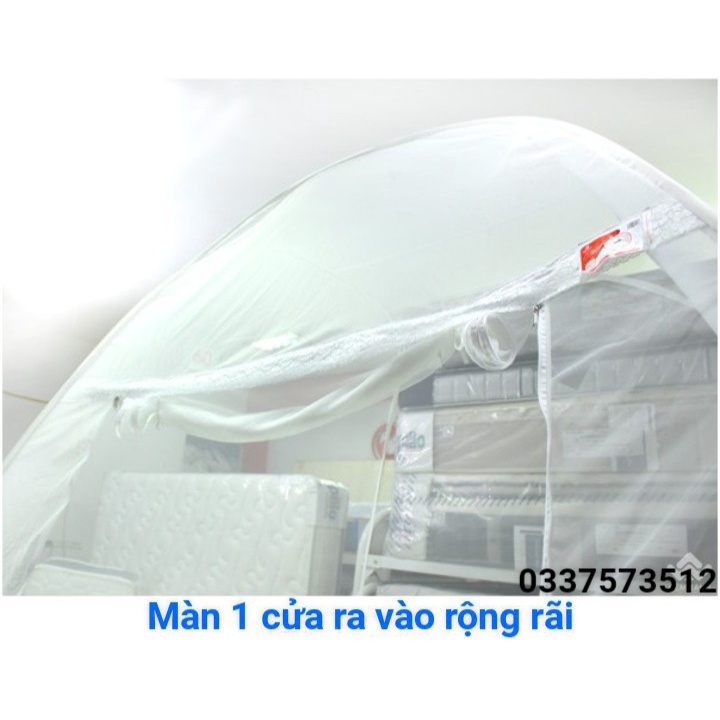 [CHÍNH HÃNG] Màn Chụp Tự Bung Dệt 10/10, Màn Tự Bung Đỉnh Rộng Melody Dệt 10/10, Đủ Kích Thước