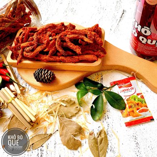 300gr khô bò que - đóng hũ pét tiện lợi - hàng loại 1 chất lượng
